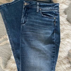 Silver Elyse Slim Bootcut Jeans